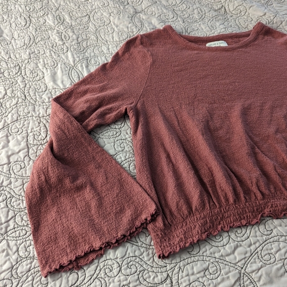 Madewell, Texture & Thread Linen Cropped Top - Picture 8 of 10